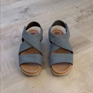 Dr. Scholls Women's Blue Sandals